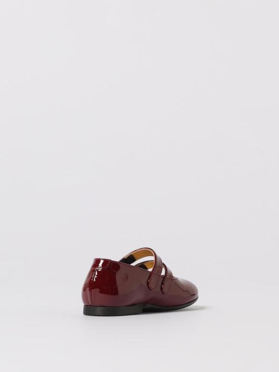 25FW [키즈] 엘리자베타프랜치 레이스업 슈즈 F1A3E03220286 R006 Burgundy - ELISABETTA FRANCHI