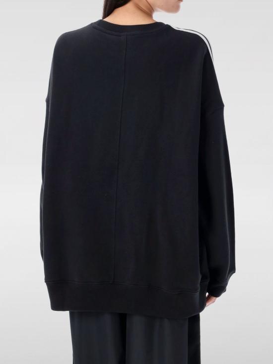 25FW 아디다스 아디컬러 스트라이프 스웨트셔츠 JX5285 Black - ADIDAS