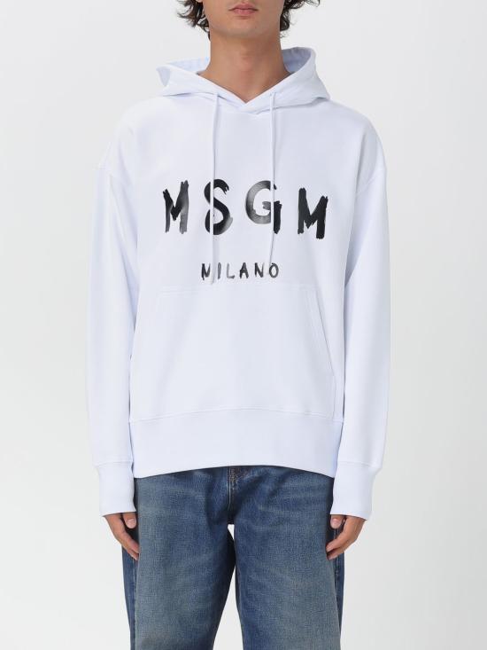 25FW 엠에스지엠 긴팔 티셔츠 2000MM515300000 01 White