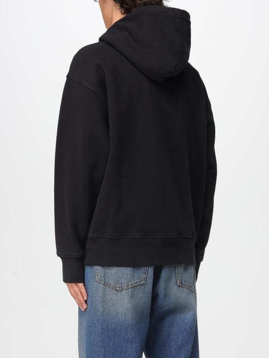 25FW 엠에스지엠 긴팔 티셔츠 3940MM97SE257586 99 Black - MSGM