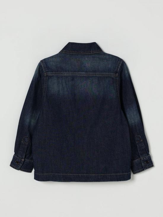 25FW [키즈] 마르니 셔츠 M01581M00VL 0M01 Denim - MARNI