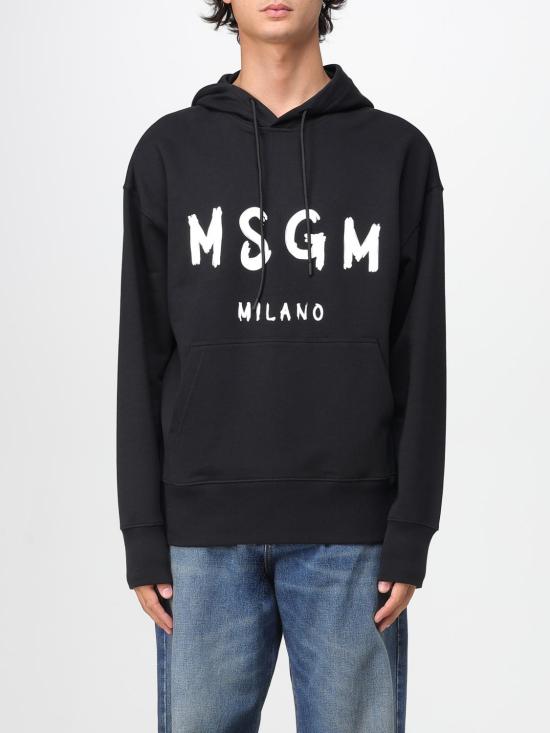 25FW 엠에스지엠 긴팔 티셔츠 2000MM515300000 99 Black