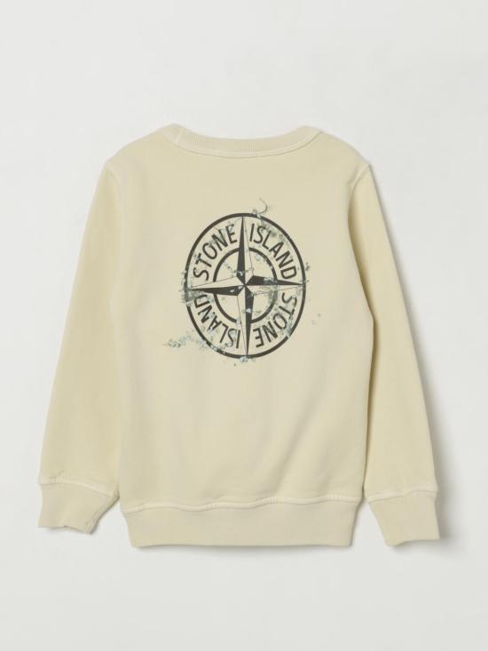 25FW [키즈] 스톤 아일랜드 풀오버 6100015S0268 V0093 Beige - STONE ISLAND