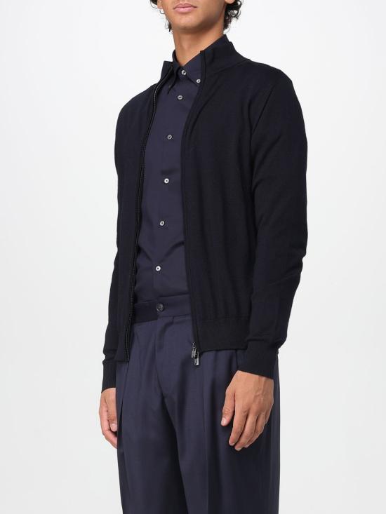 25FW 엠포리오 아르마니 스웨터 8N1MUZ1MJXZ 0920 Blue - EMPORIO ARMANI