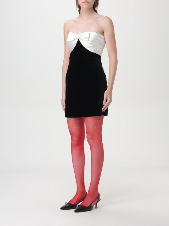 25FW 알레산드라리치 숏 원피스 FABX3894F2603 0900 Black - ALESSANDRA RICH