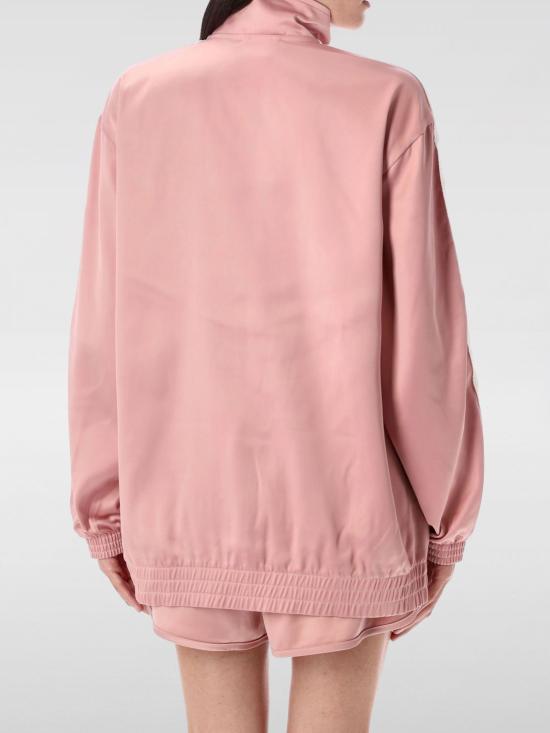 25FW 아디다스 새틴 러플 트랙탑 KC8812 Pink - ADIDAS