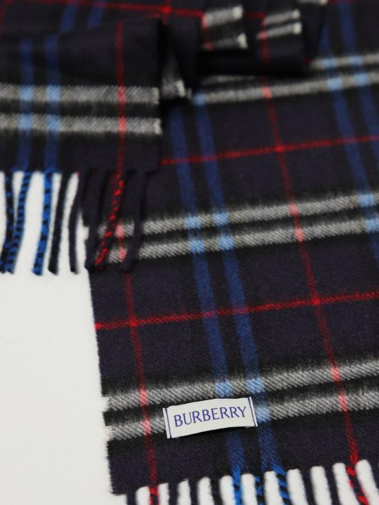 25FW [키즈] 버버리 스카프 8108690 C3360 Blue - BURBERRY