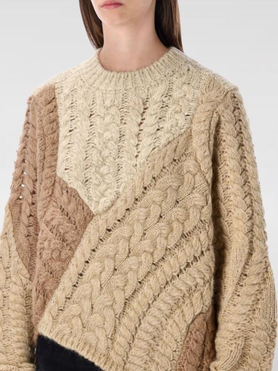 25FW 이자벨마랑에뚜왈 스웨터 PU0701FAC3L04E 90BE Beige - ISABEL MARANT ETOILE