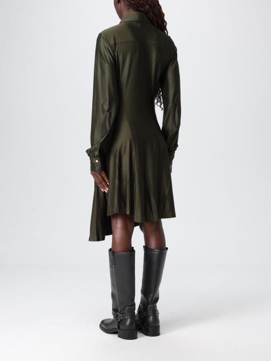25FW 파코라반 미디 원피스 25AJRO148VI0267 P319 Green - PACO RABANNE