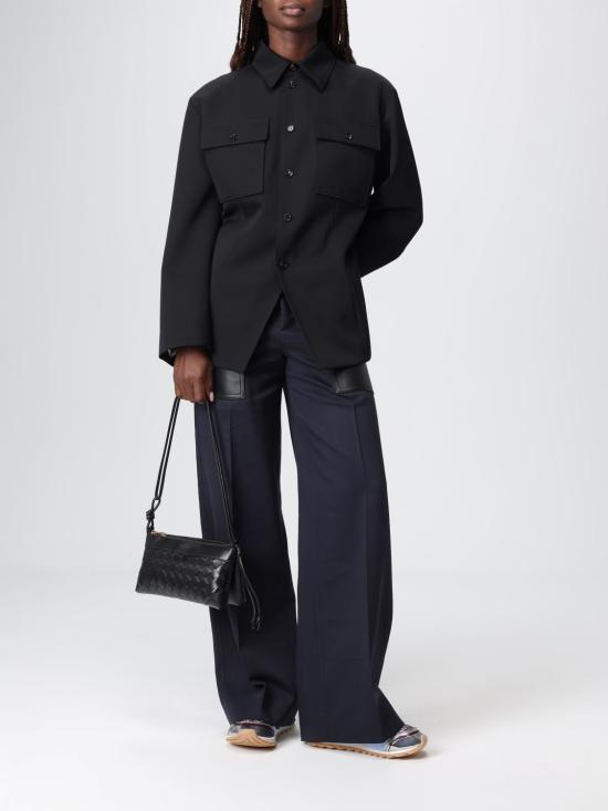 25FW 보테가베네타 스트레이트 팬츠 838347V5P40 4246 Blue - BOTTEGA VENETA