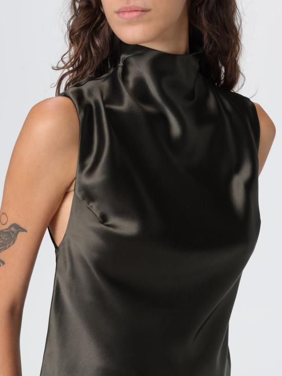 25FW 나누슈카 민소매 티셔츠 NW25PFTP02169 DARK Green - NANUSHKA