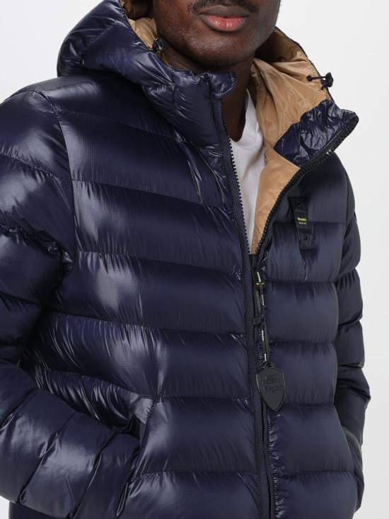 25FW 블라우어 숏패딩 25WBLUC02079005958 888TB Blue - BLAUER