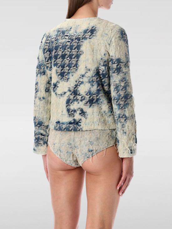 25FW 디젤 자켓 A213480CEBI 01 Blue - DIESEL