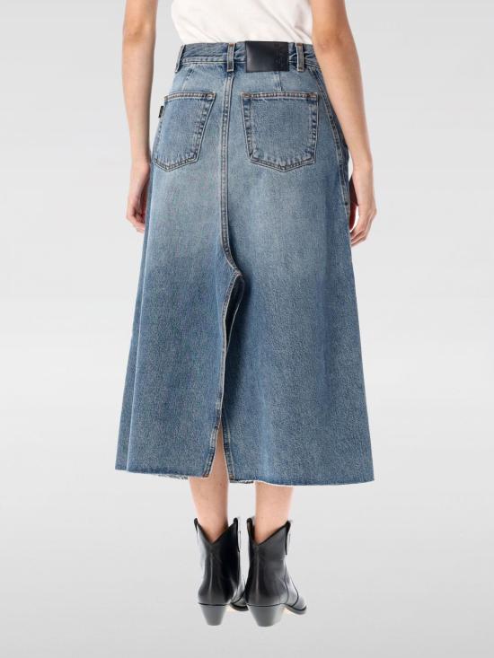 25FW 하이쿠레 데님 스커트 HEW08096DF106 L0892 Denim - HAIKURE