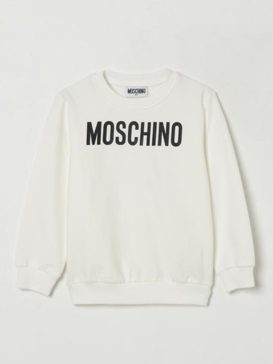 25FW [키즈] 모스키노 풀오버 HUF09ILDA21 10063 White