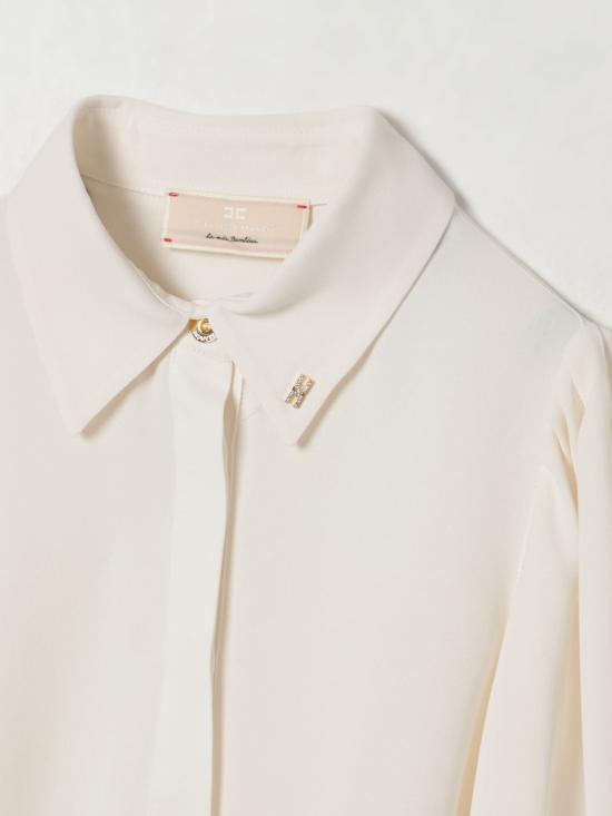 25FW [키즈] 엘리자베타프랜치 셔츠 EFCA276VI011 0067 Yellow Cream - ELISABETTA FRANCHI