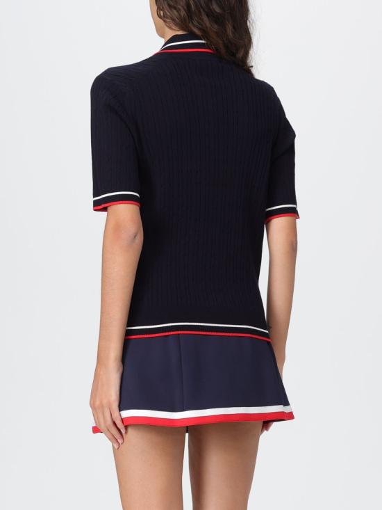 25FW 스포티앤리치 폴로 티셔츠 TO068602300BL119 3910 Navy - SPORTY & RICH