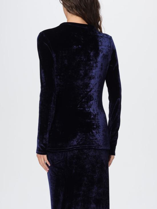 25FW 파코라반 긴팔 티셔츠 25AJTO708VI0338 P432 Blue - PACO RABANNE