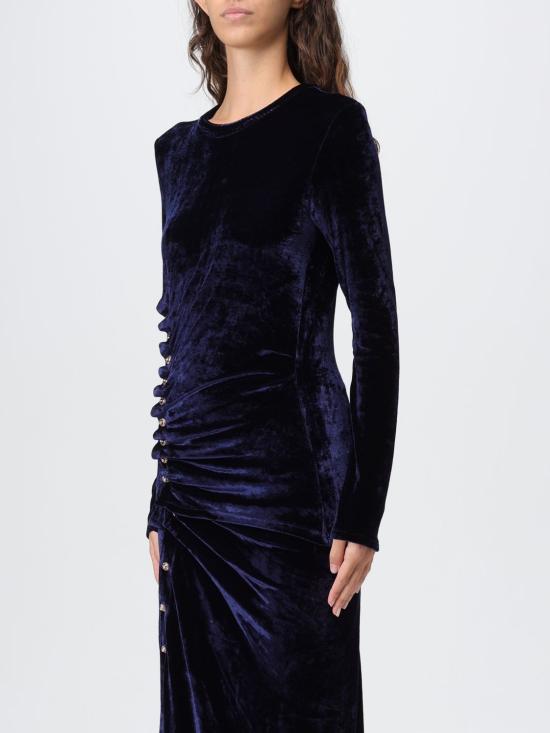 25FW 파코라반 긴팔 티셔츠 25AJTO708VI0338 P432 Blue - PACO RABANNE