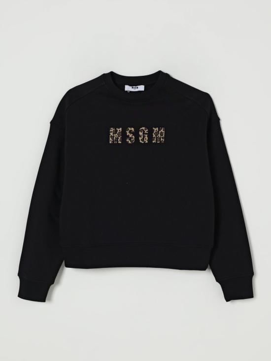 25FW [키즈] 엠에스지엠 풀오버 F5MSJGSW145 MS068 Black