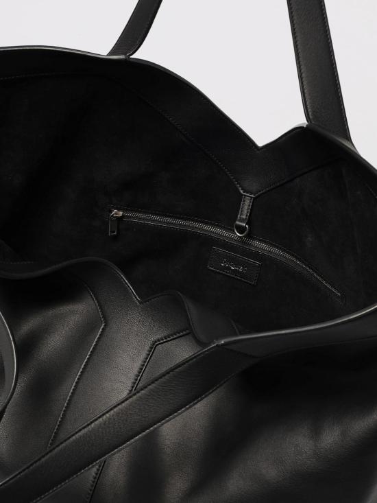 25FW 생로랑 토트백 820672AAEIF 1000 Black - SAINT LAURENT