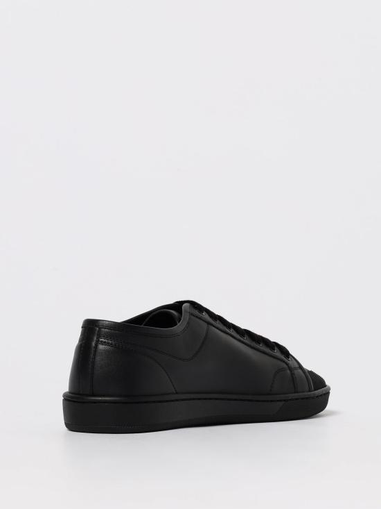 26SS 생로랑 GYM 짐 스무스 레더 스니커즈 82008700N00 1000 Black - SAINT LAURENT