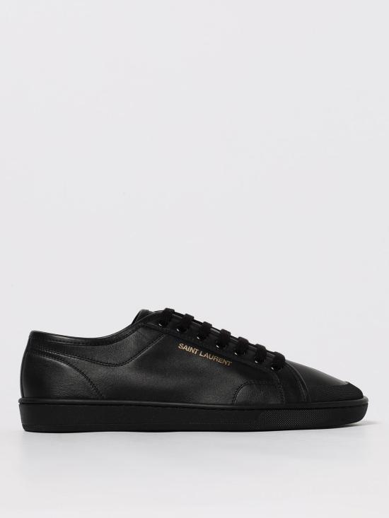 26SS 생로랑 GYM 짐 스무스 레더 스니커즈 82008700N00 1000 Black