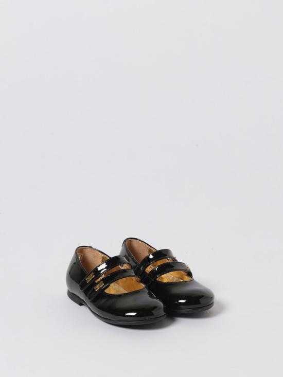 25FW [키즈] 엘리자베타프랜치 레이스업 슈즈 F1A3E03220286 930 Black - ELISABETTA FRANCHI