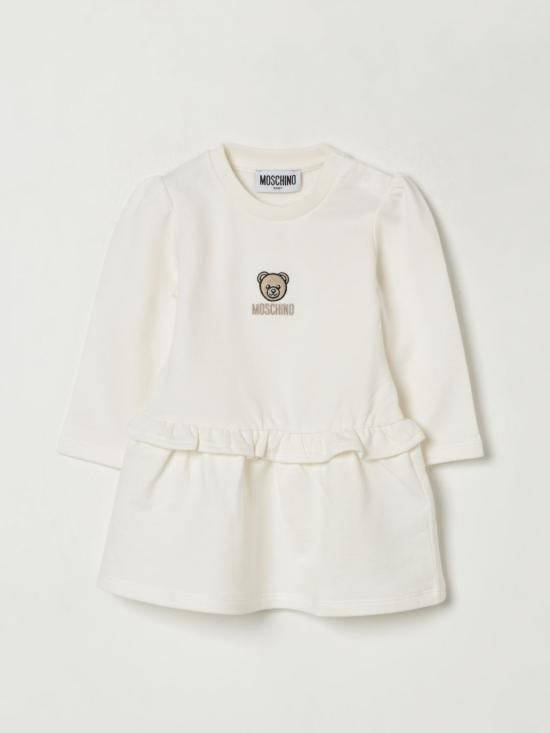 25FW [키즈] 모스키노 점프수트 MDV0D1LCA60 10063 White