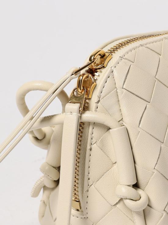 26SS 보테가베네타 인트레치아토 콘서트 파우치 794258VCPP1 9197 White - BOTTEGA VENETA