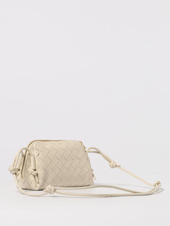 26SS 보테가베네타 인트레치아토 콘서트 파우치 794258VCPP1 9197 White - BOTTEGA VENETA