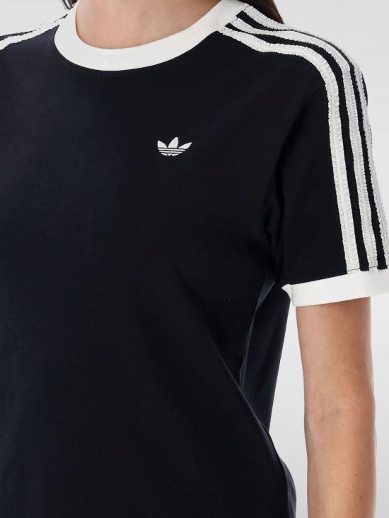 25FW 아디다스 러플 3스트라이프 티셔츠 KC8819 Black - ADIDAS