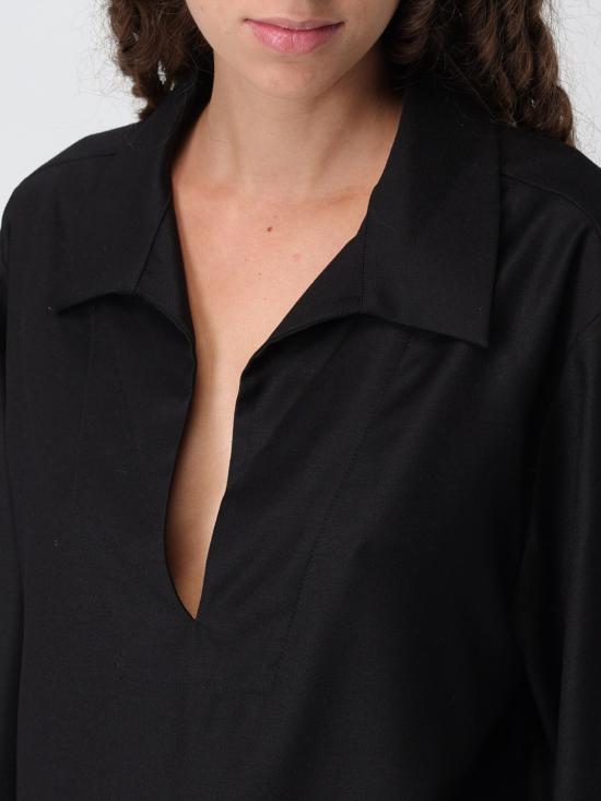 25FW 바레나 폴로 티셔츠 TOP53660482 590 Black - BARENA