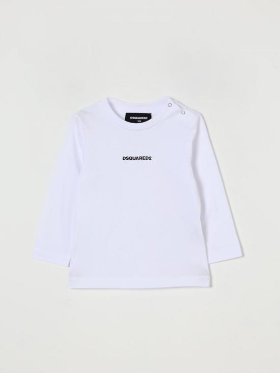 25FW [키즈] 디스퀘어드2 티셔츠 DQ3108D004G DQ100 White