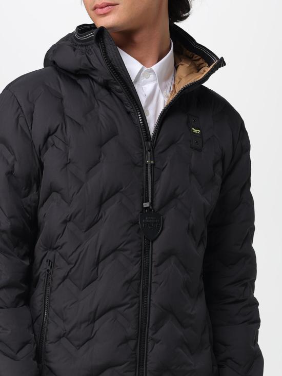 25FW 블라우어 숏패딩 25WBLUC03233007308 999TB Black - BLAUER