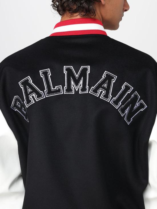 25FW 발망 자켓 FH1TFA80ME53 EBE Black - BALMAIN