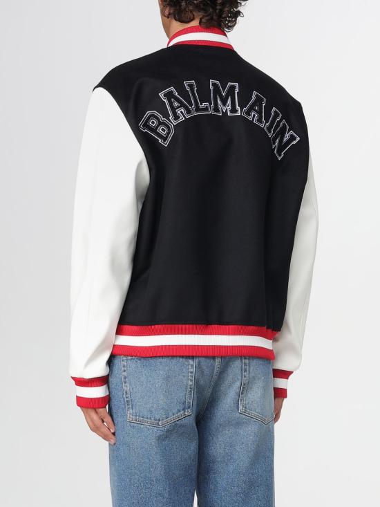 25FW 발망 자켓 FH1TFA80ME53 EBE Black - BALMAIN