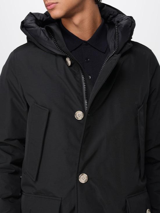 25FW 울리치 코트 CFWOOU0483MRUT0001 BLK Black - WOOLRICH