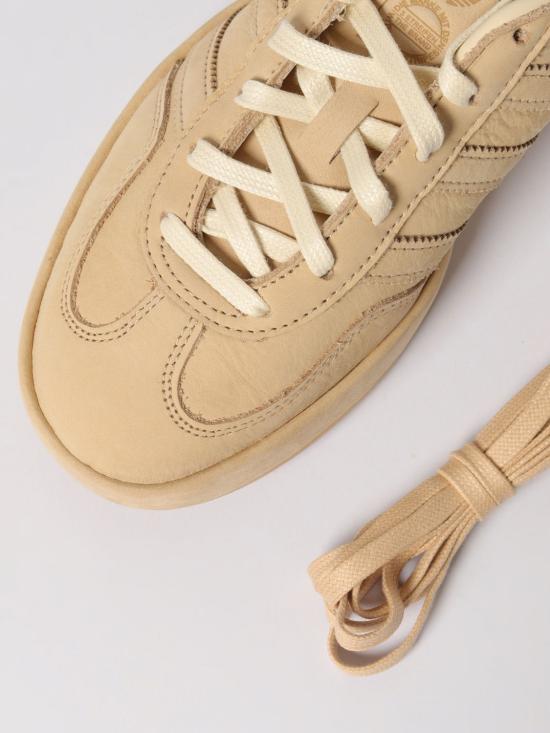 25FW 아디다스 가젤 인도어 럭스 매직 JR8832 Beige - ADIDAS