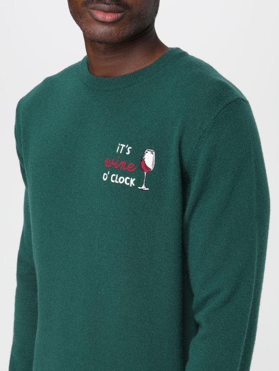 25FW 세인트바쓰 스웨터 HER0024 WINE OCLOCK 51 00127I Green - MC2 SAINT BARTH