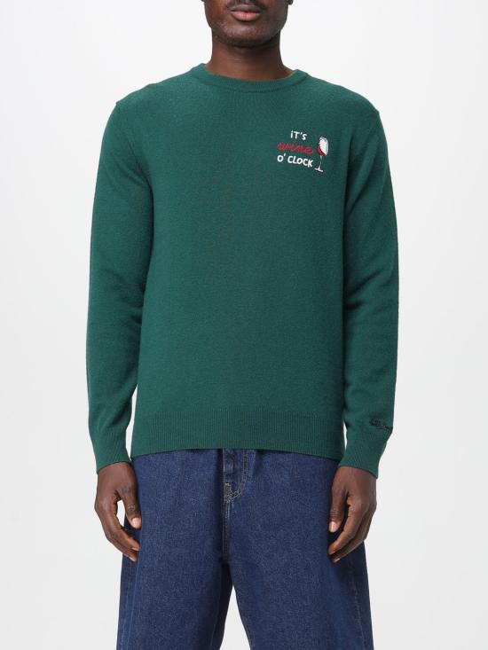 25FW 세인트바쓰 스웨터 HER0024 WINE OCLOCK 51 00127I Green