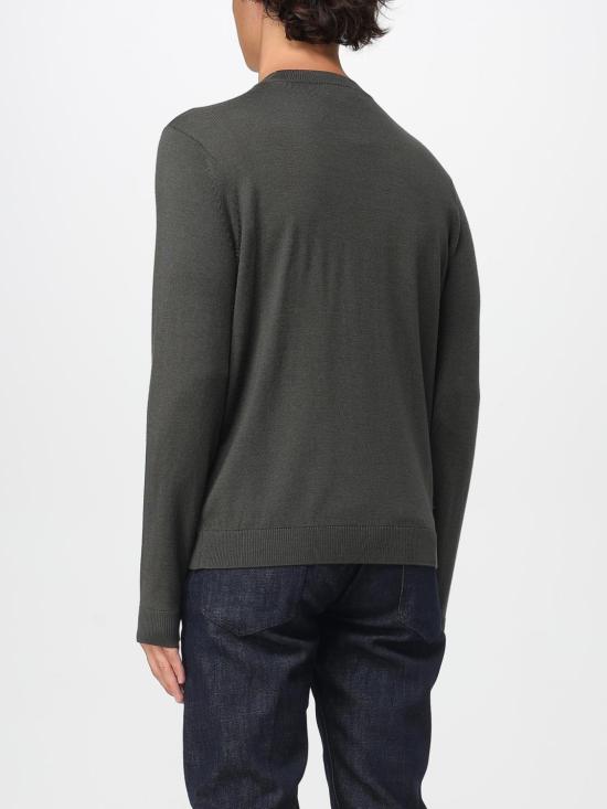 25FW 엠포리오 아르마니 스웨터 EM002419AF14158 U8120 Black 1 - EMPORIO ARMANI