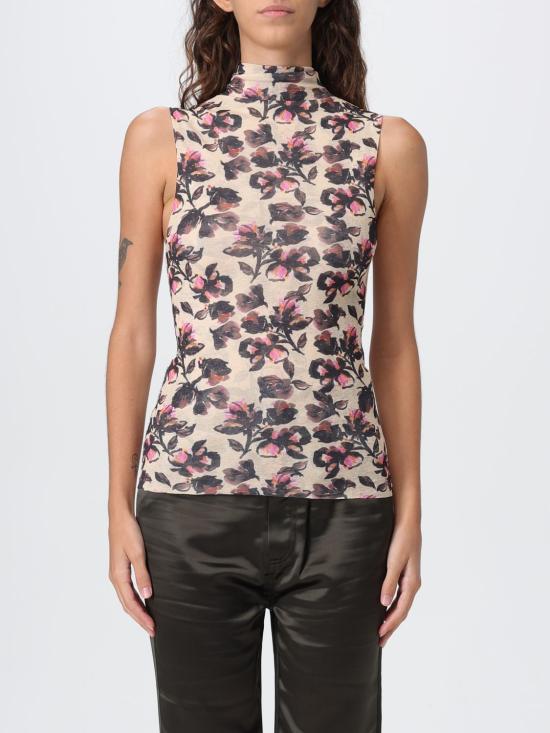 25FW 나누슈카 민소매 티셔츠 NW25PFTP09031 TAPESTRY FLORAL Multicolor