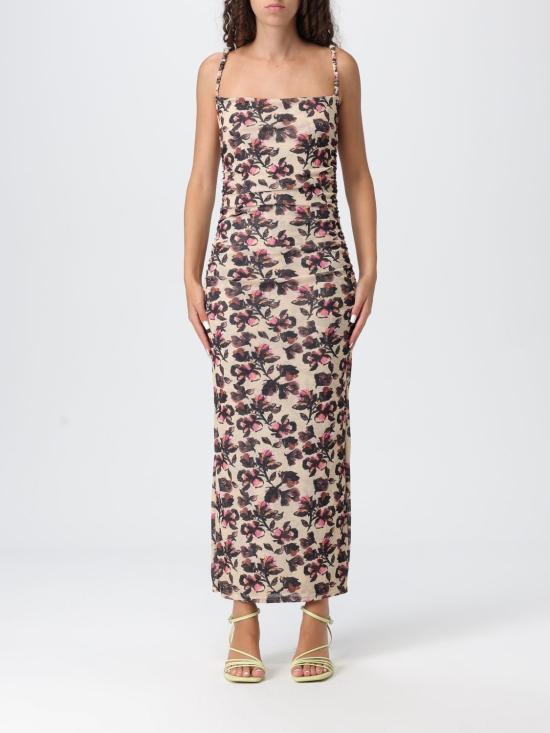 25FW 나누슈카 롱 원피스 NW25PFDR09131 TAPESTRY FLORAL Multicolor