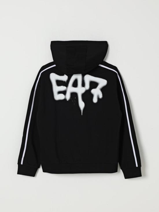 25FW [키즈] 엠포리오 아르마니 풀오버 7B000205AF16591 UC001 Black - EMPORIO ARMANI