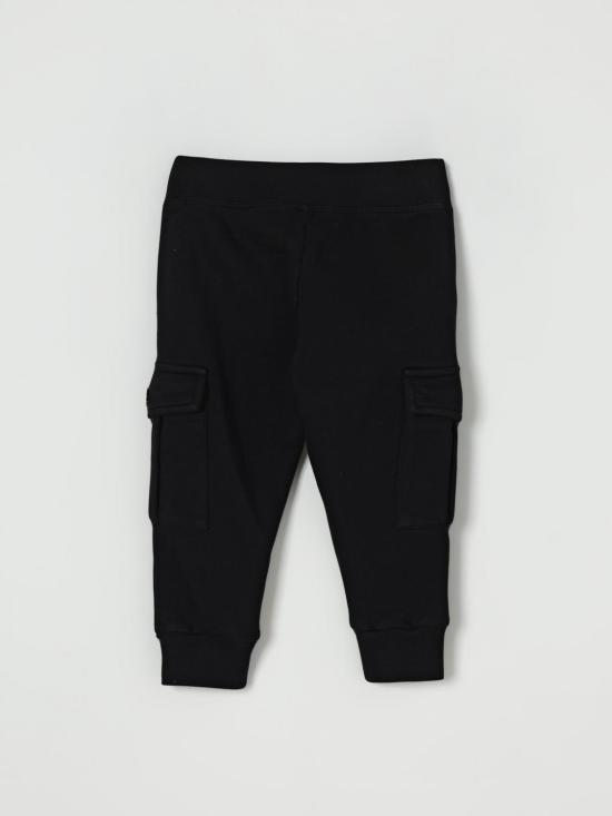 25FW [키즈] 디스퀘어드2 트레이닝/조거 팬츠 DQ2868D0AC6 DQ900 Black - DSQUARED2