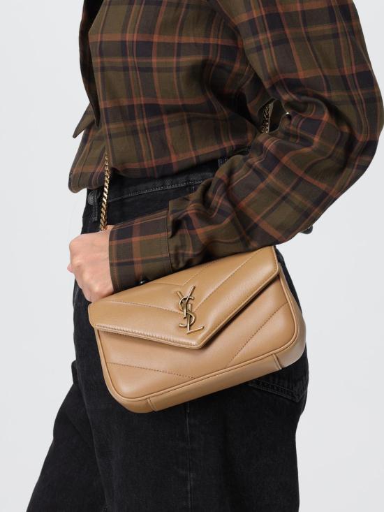 26FW 생로랑 루루 미니 램스킨 821749AAEAX 2357 Leather - SAINT LAURENT