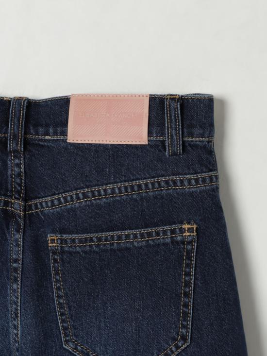 25FW [키즈] 엘리자베타프랜치 진 EFPA294DF011 4000 Denim - ELISABETTA FRANCHI