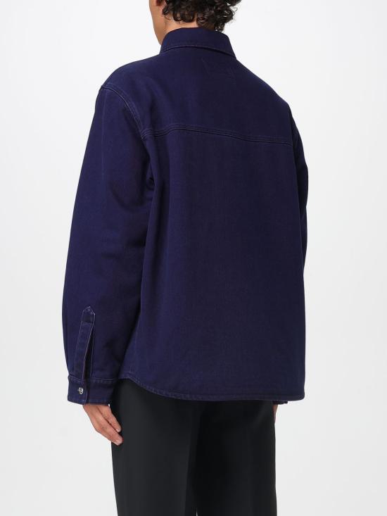 25FW 구찌 리버서블 데님 플란넬 셔츠 835282XDDB6 4447 Blue - GUCCI