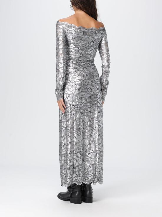 25FW 파코라반 롱 원피스 25AJRO065PA0244 V912 Silver - PACO RABANNE